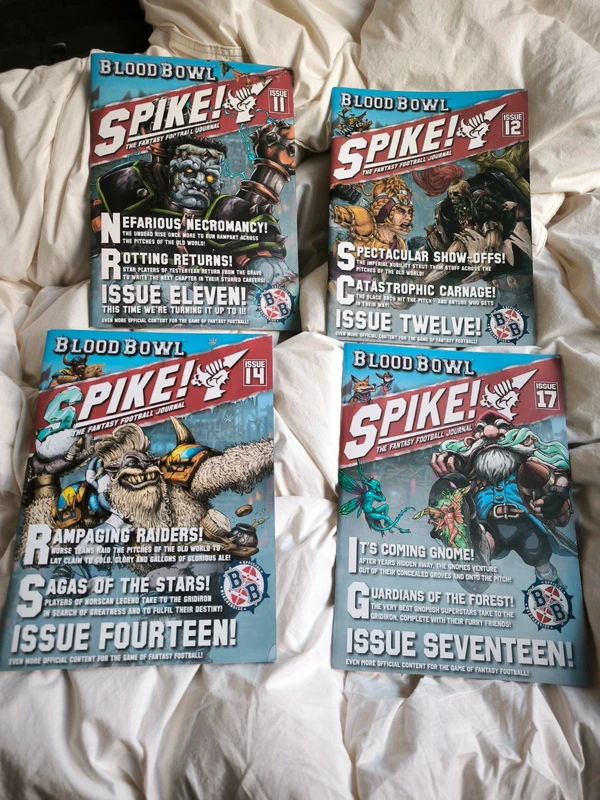 Spike! Issue 11-12-14-17