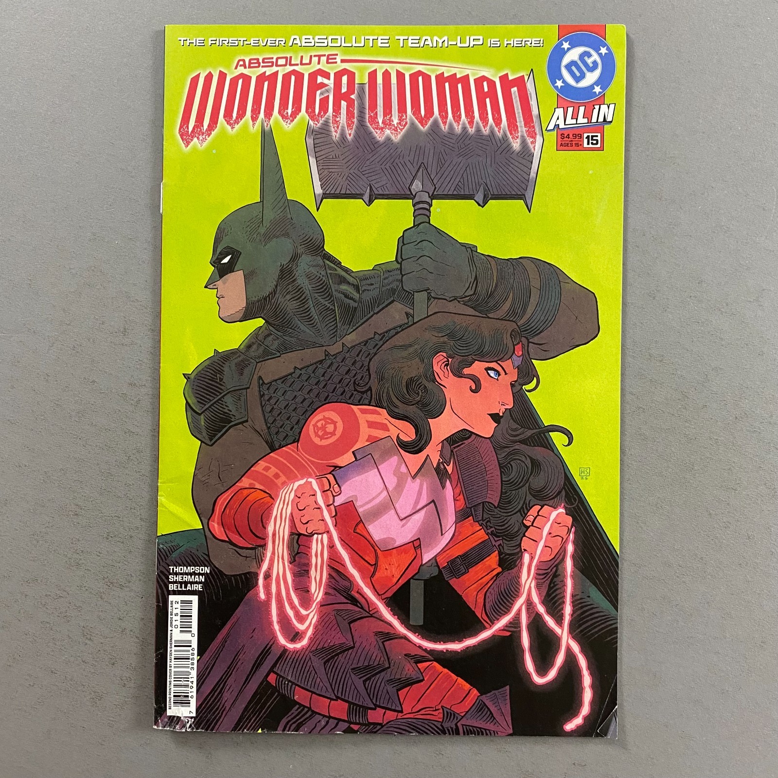 ABSOLUTE WONDER WOMAN 15 SECONDA STAMPA (2026, DC COMICS)