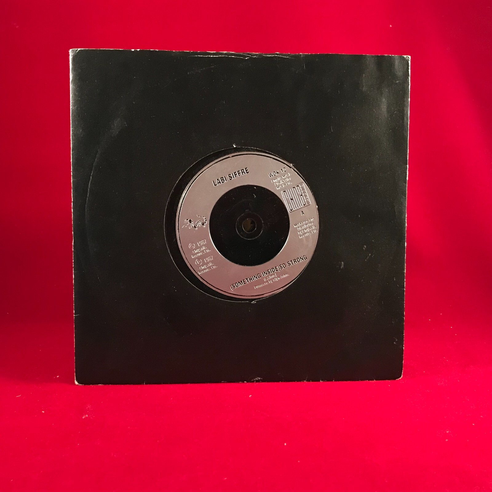 LABI SIFFRE Something Inside So Strong 1987 UK 7" vinyl single original 45