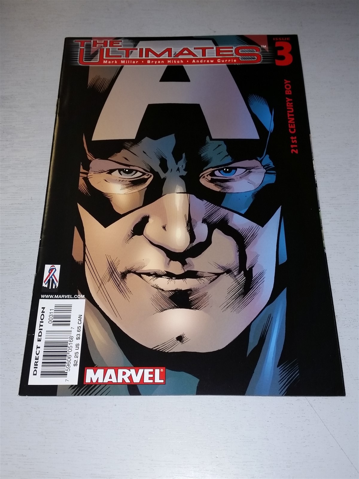 ULTIMATES #3 VF (8.0 OR BETTER) 21ST CENTURY BOY MAY 2002 MARVEL COMICS