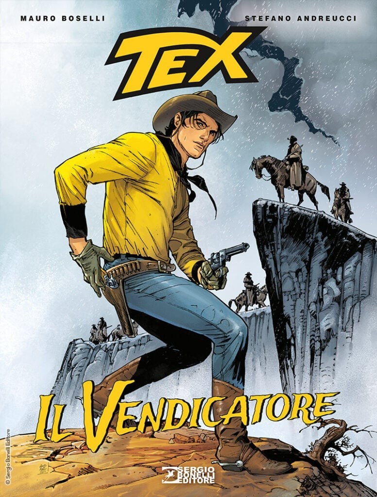 TEX - ROMANZO A FUMETTI  # 6 - IL VENDICATORE - SERGIO BONELLI