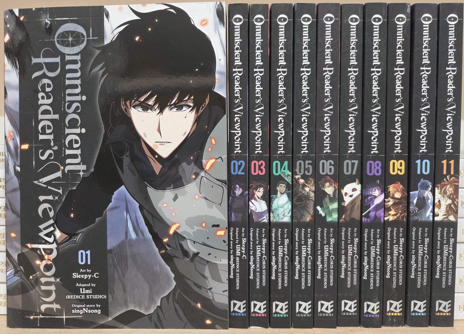 Punto di vista del lettore onnisciente vol. Set Manhwa 1-11 inglese