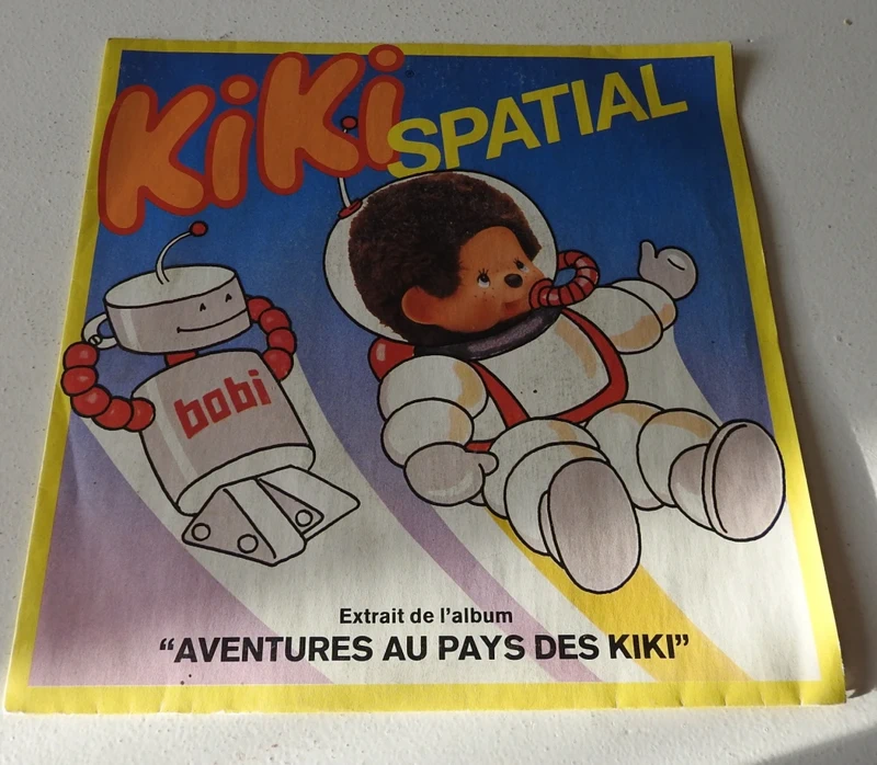 Vinyle 45 tours vintage 1982 - Kiki spacial / kiki lunaire