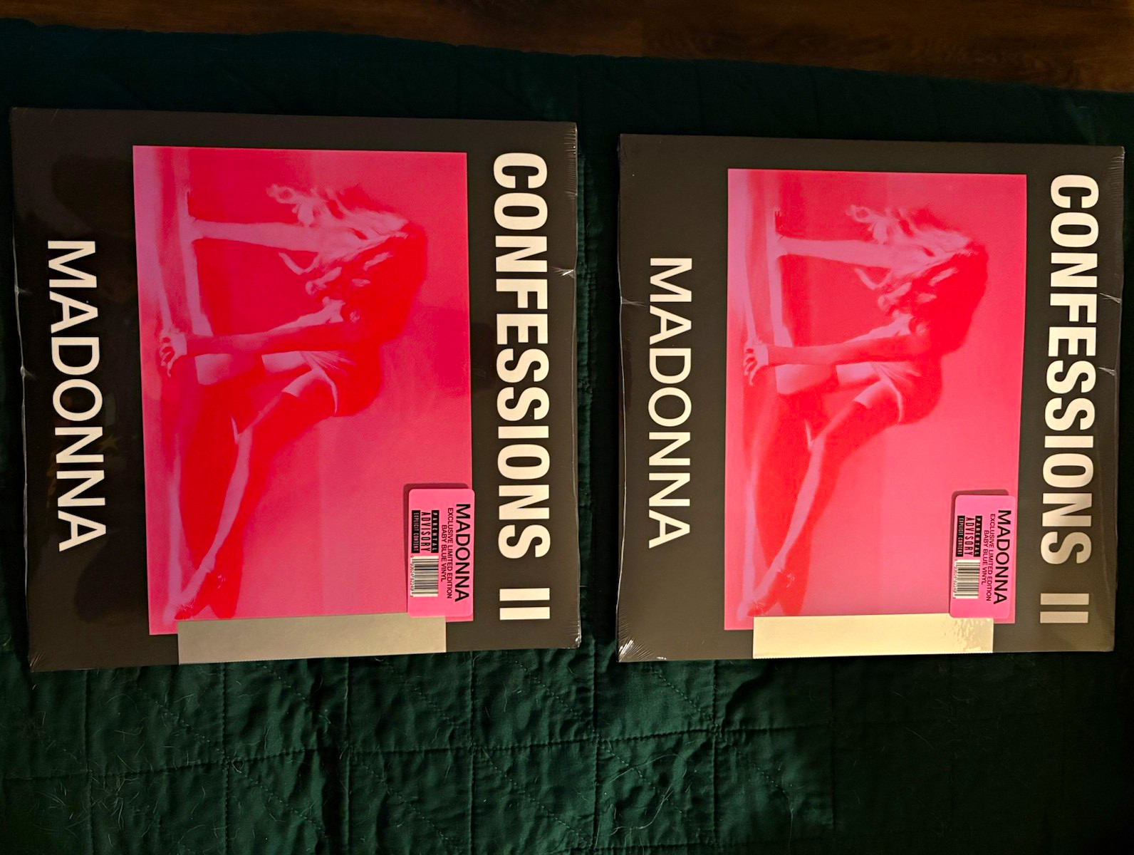 2 pack Madonna Confessions II Ltd. Edition Vinyl Record TikTok Warner Records