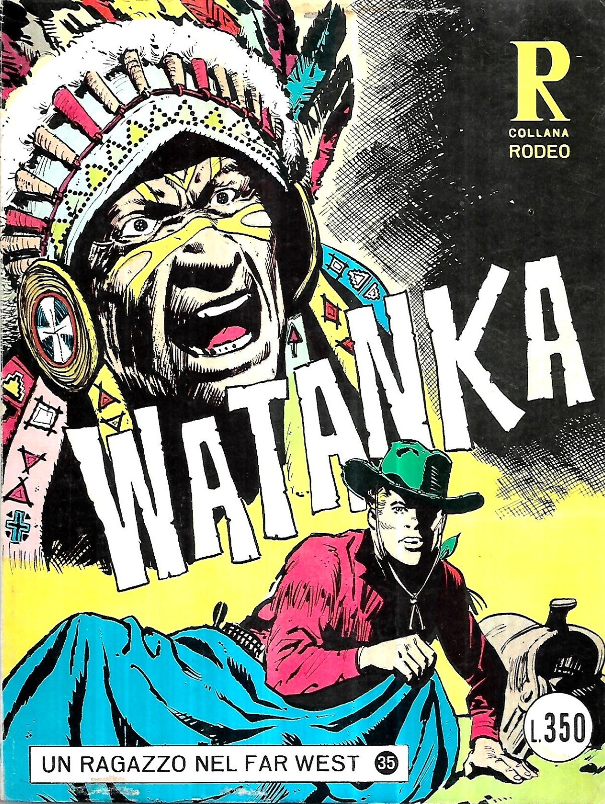 Collana Rodeo / Ragazzo nel Far West 101 (ott 1975, Lire 350): ottimo +++