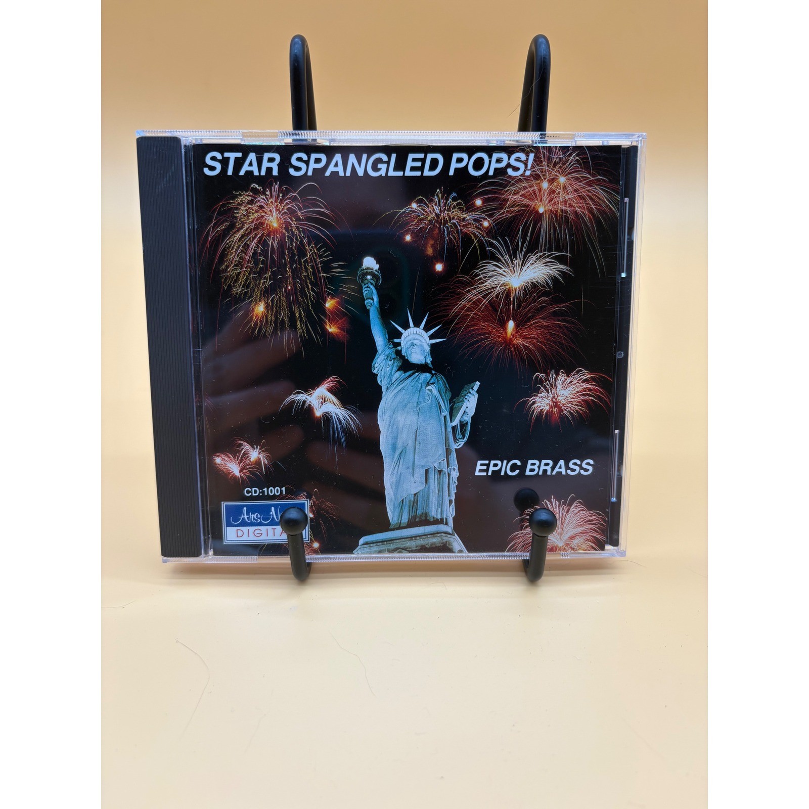 Epic Brass Star Spangled Pops CD Earl Raney Ars Nova Digital CD 1989 Patriotic