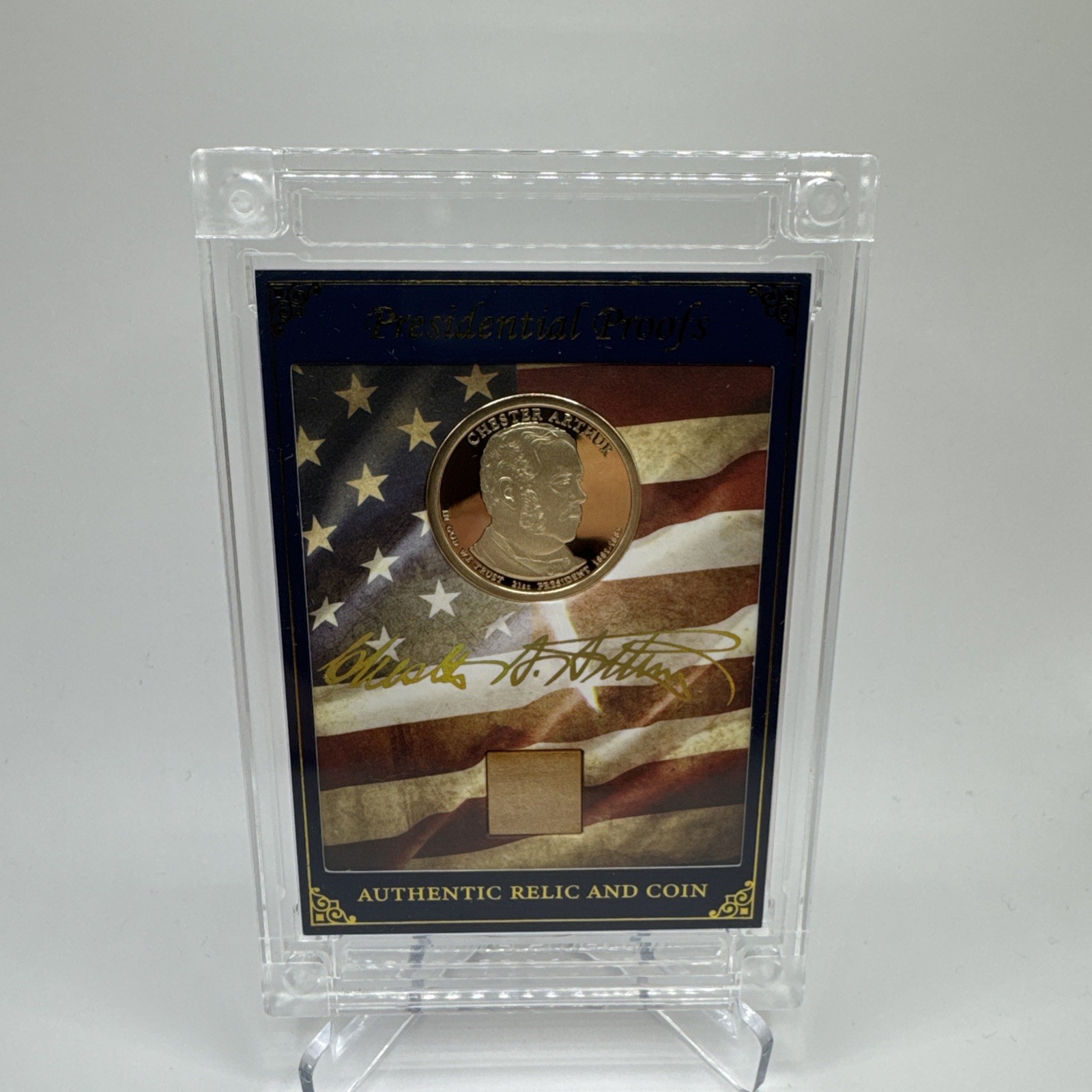 Chester Arthur 2025 A Word From POTUS #PP-CA21 Coin Relic /76