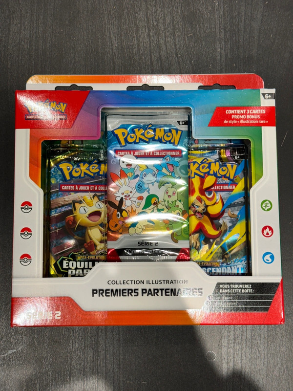 Pokémon Coffret Collection Illustration Premiers Partenaires Serie 2
