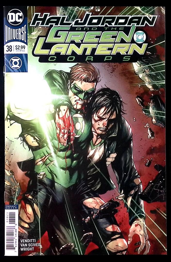 Hal Jordan & the Green Lantern Corps #38 DC 2018 Tyler Kirkham cover