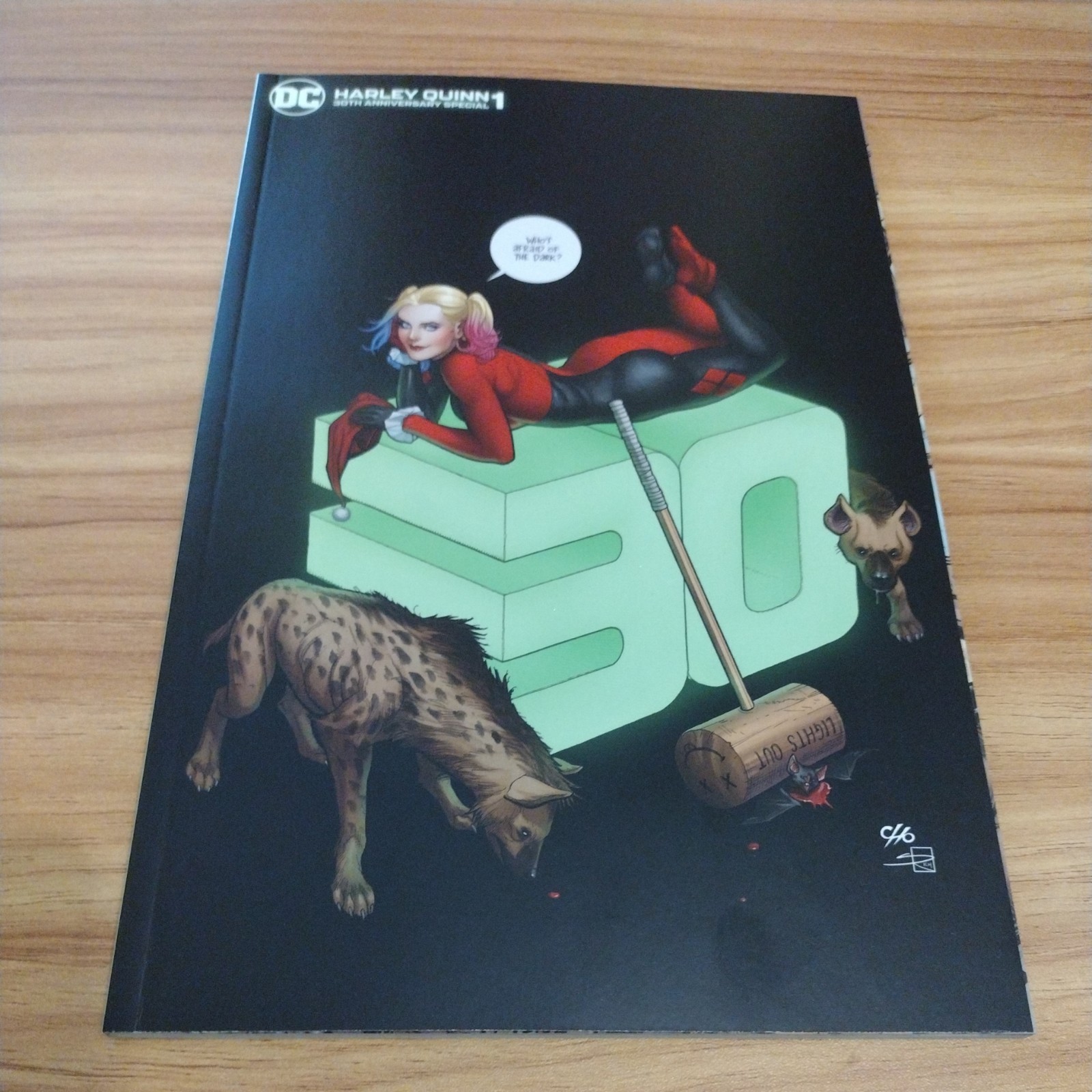 Harley Quinn # 1 : D.C. Comics 30th Anniversary Special : Glow In The Dark Cover