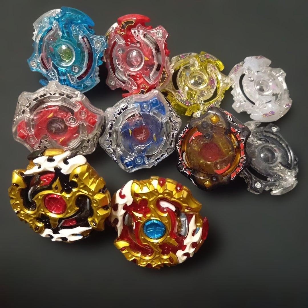 Lotto Hasbro Beyblade Burst Spriggan Requiem varianti nere set autentico