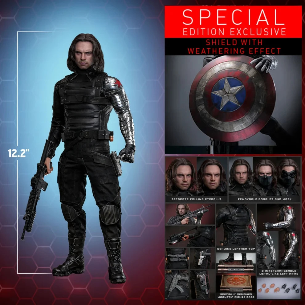 Hot Toys MMS790AEB The Winter Soldier 1/6 (Artisan / Special Edition), UK Seller
