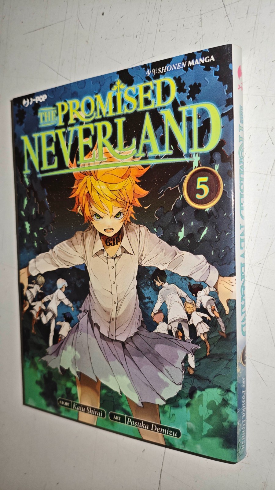 THE PROMISED NEVERLAND #  5 - KAIU SHIRAI-POSUKA DEMIZU - JPOP MANGA - MNX2