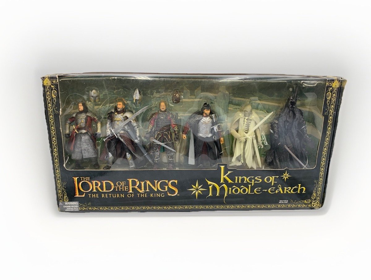 Il Signore Degli Anelli Il Ritorno Del Re Re della Terra di Mezzo Figure ToyBiz