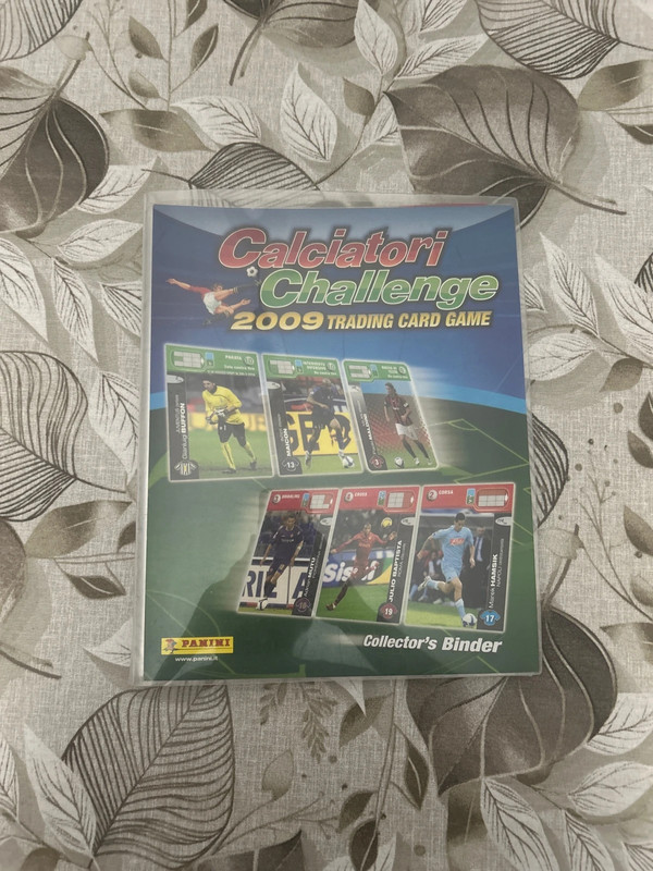 Album Raccoglitore Calciatori Challenge 2009 Panini - Incompleto con 54 Card