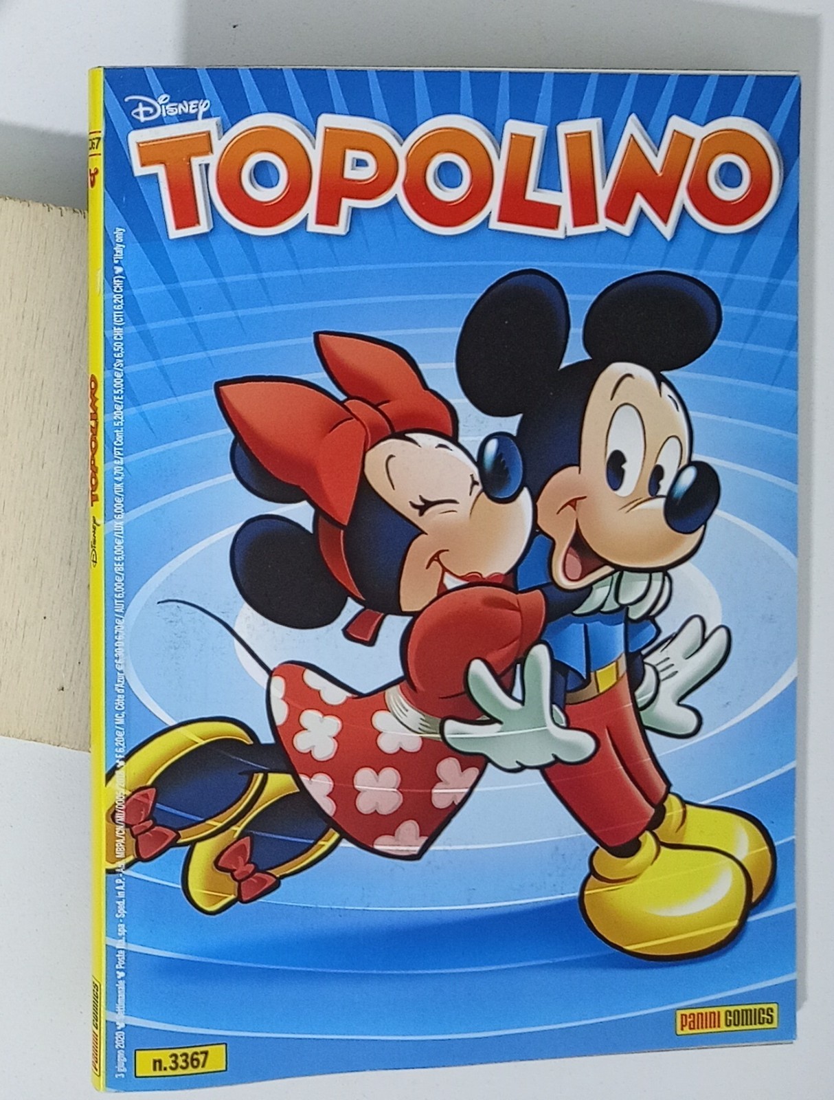 I157924 TOPOLINO Libretto n. 3367 - Panini 2020