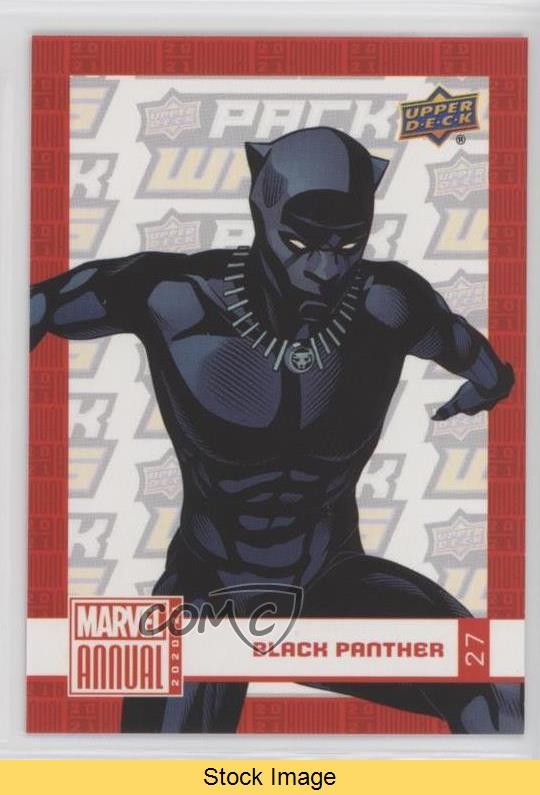 2020 Upper Deck Marvel Annual Pack Wars Victor Prize Black Panther #27 READ 9iv