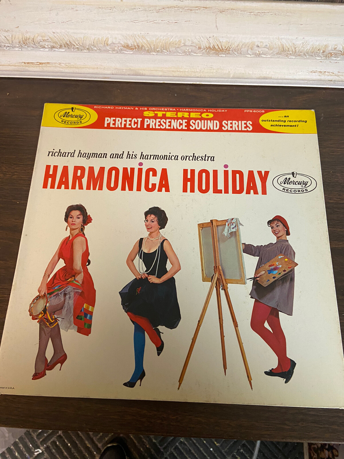 RICHARD HAYMAN - HARMONICA HOLIDAY 12" Vinyl LP 33 Easy Listening Album EUC