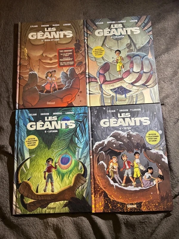 Tome 3/4/5/6 les géants