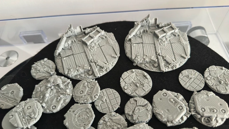 Lot socles Warhammer figurines imprimés