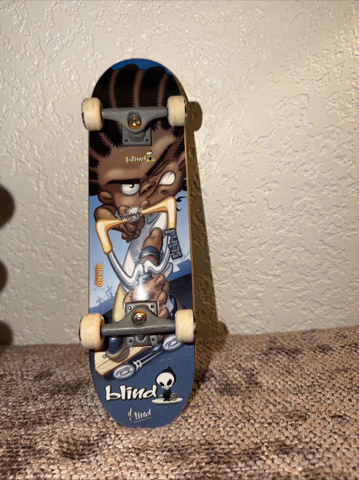 Tech Deck 10,75" Handboard Birdhouse Tony Hawk Blind Vintage