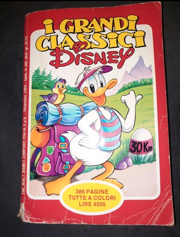 I Grandi classici disney n. 41 - settembre 1989