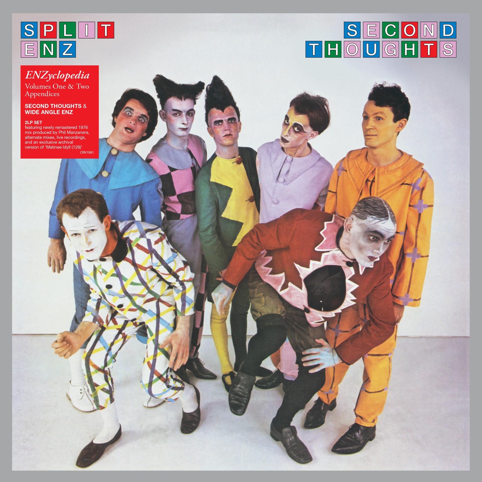 Split Enz Second Thoughts (Vinyl LP) 12" Album