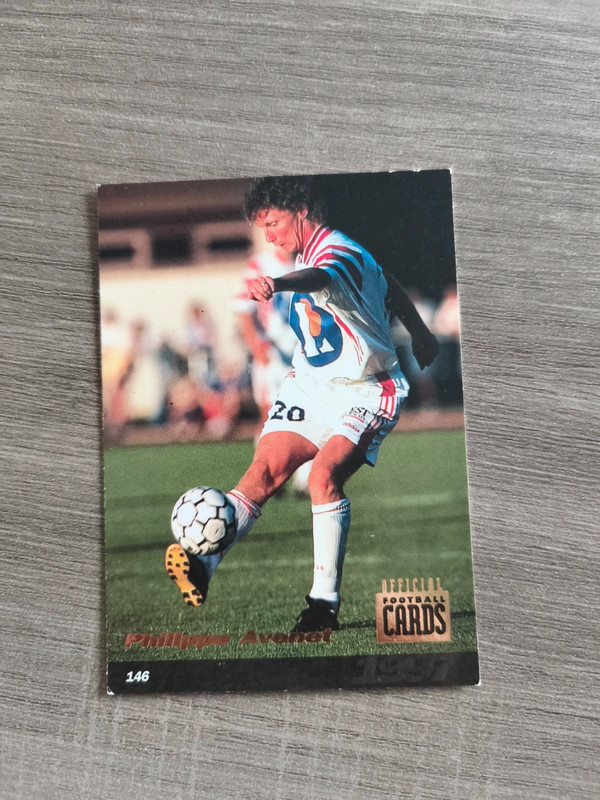 Carte Philippe Avenet ASNL Nancy Lorraine Football Club Foot Collector France D1