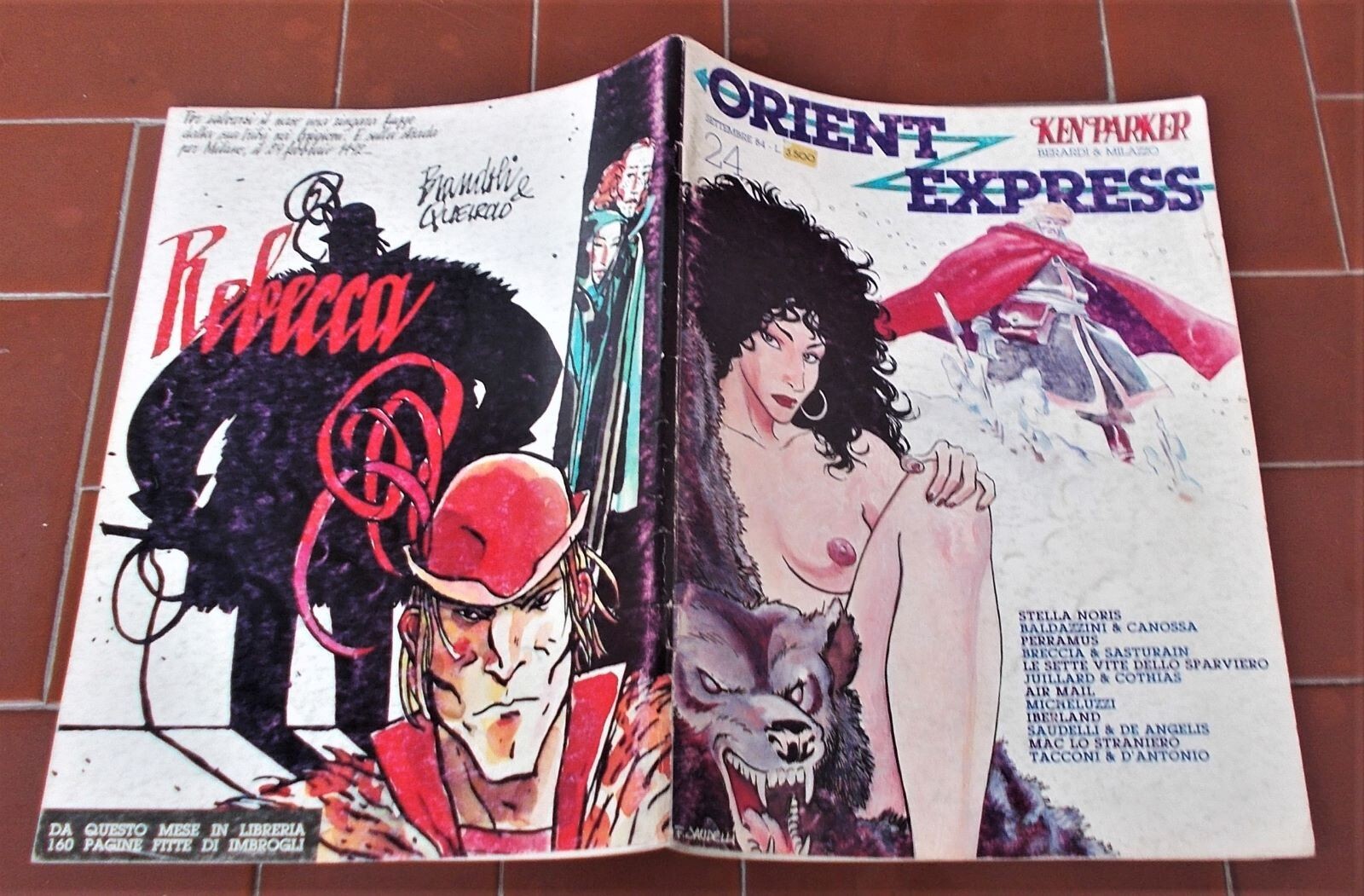 ORIENT EXPRESS 24 del 1984 Berardi & Milazzo KEN PARKER L'Isola Trovata