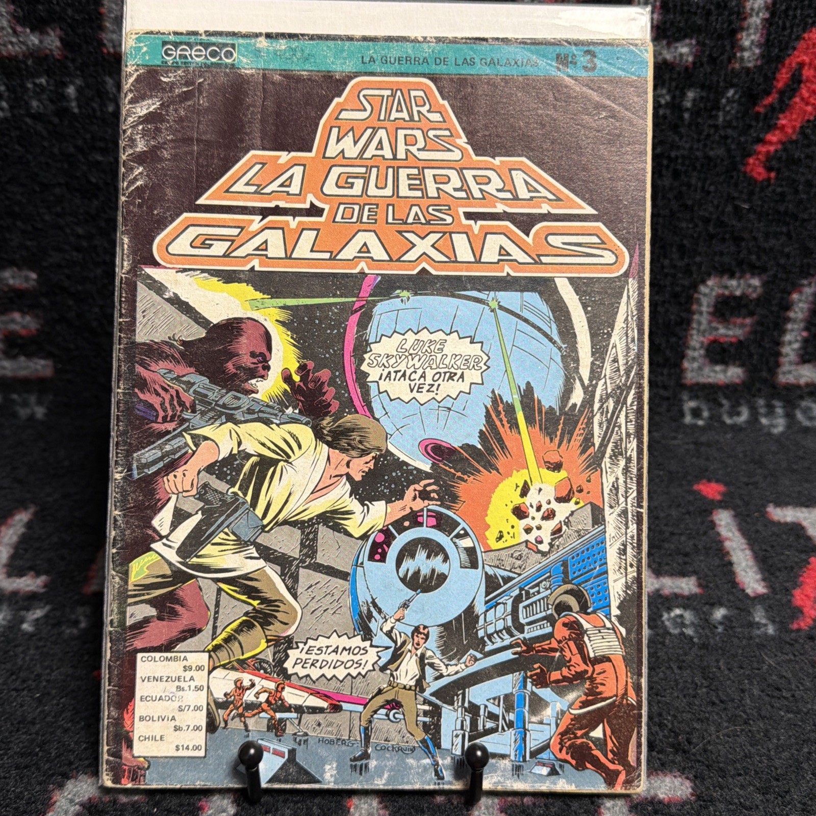 Vintage Star Wars fumetto 1979 spagnolo La Guerra De Las Galaxias #3 n. 3