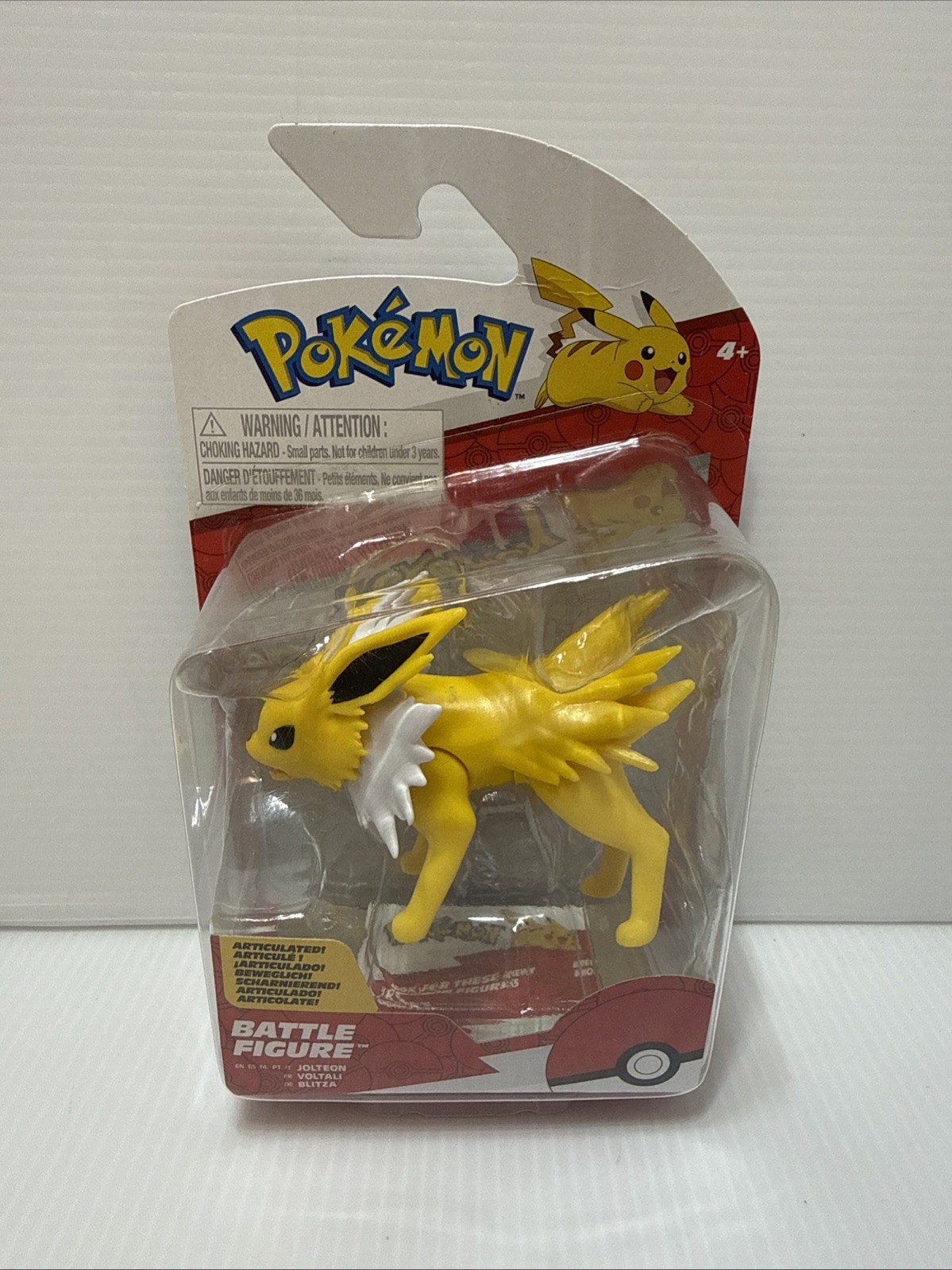 Jazwares Pokemon Battle Ready Figure Jolteon New