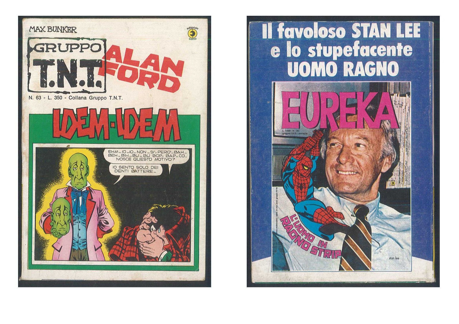 Alan Ford Gruppo T.N.T n.63 del 1978 Idem-Idem Edicola Ed.Corno ▓