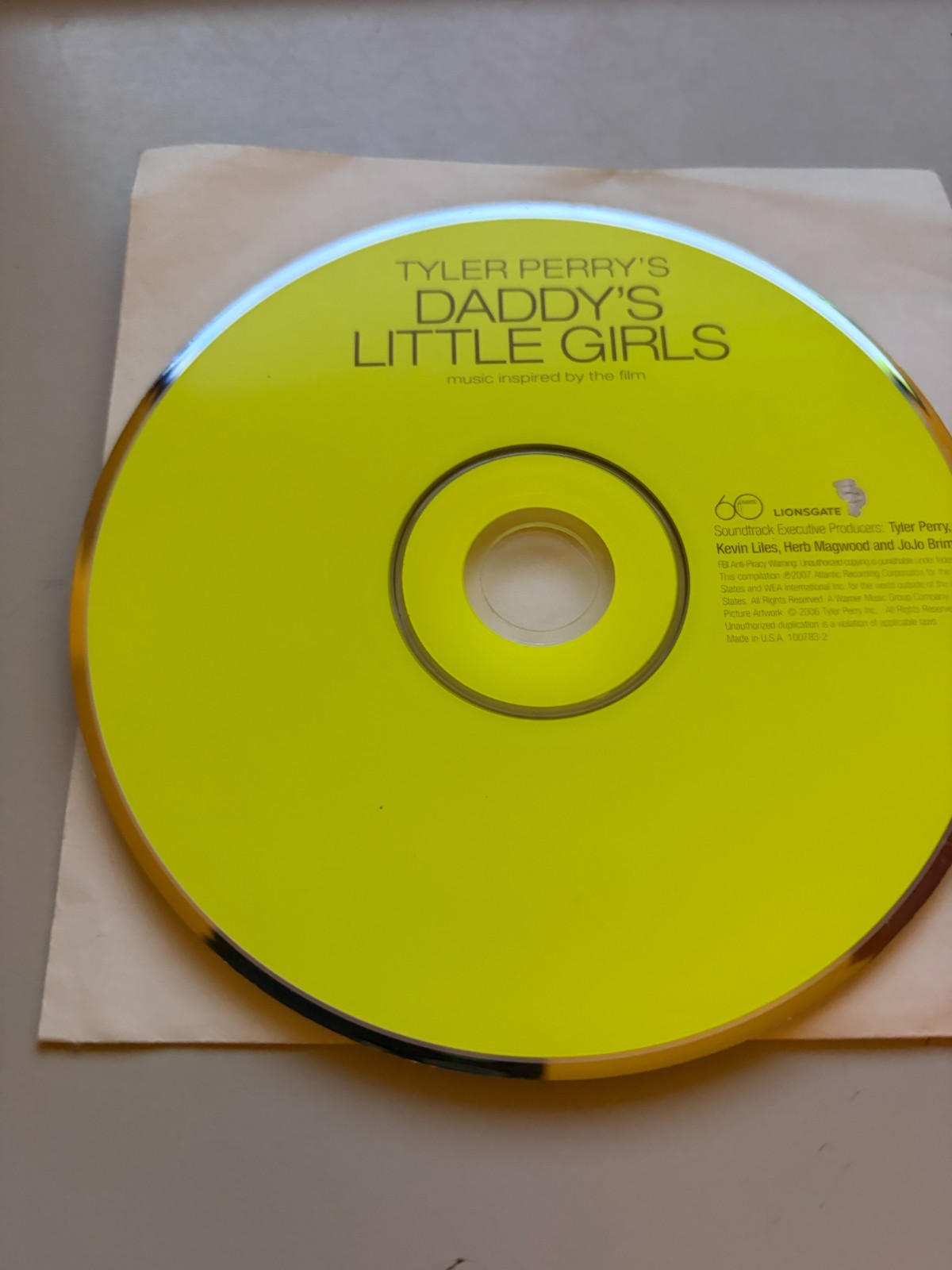 Daddy's Little Girls by Music Inspired by the Film (CD) DISC ONLY