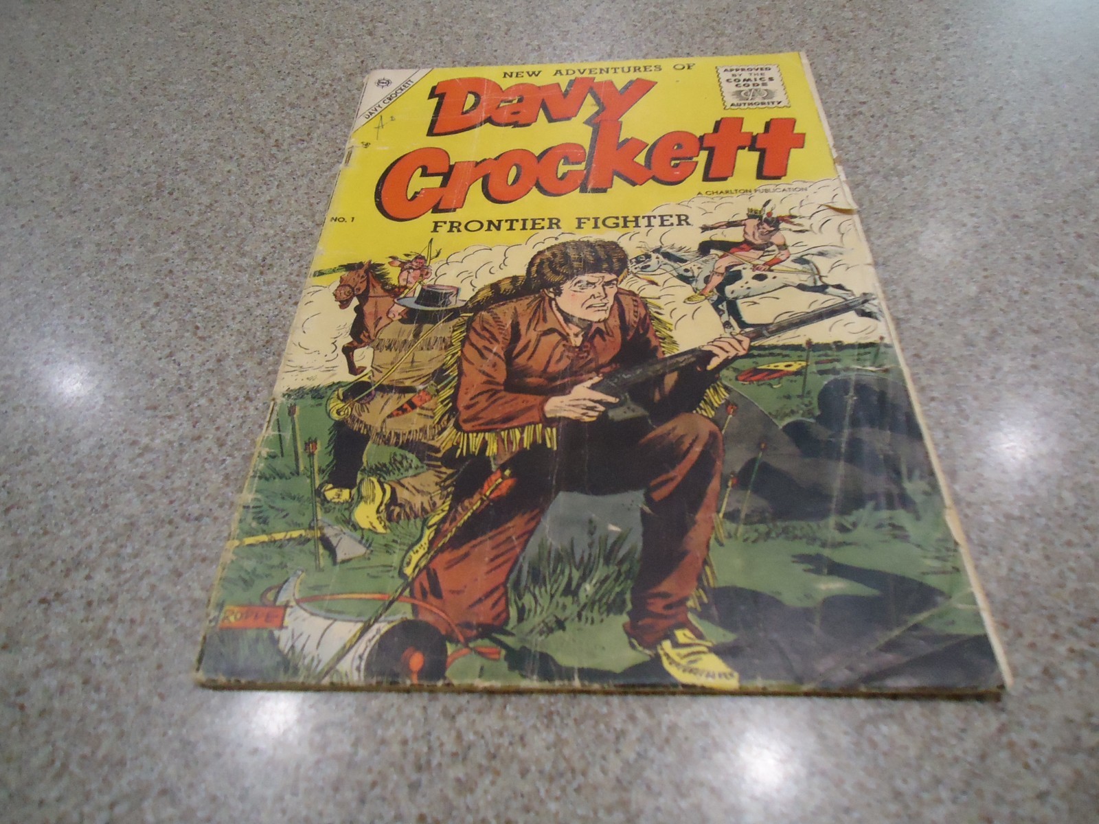DAVY CROCKETT #1 CHARLTON COMICS