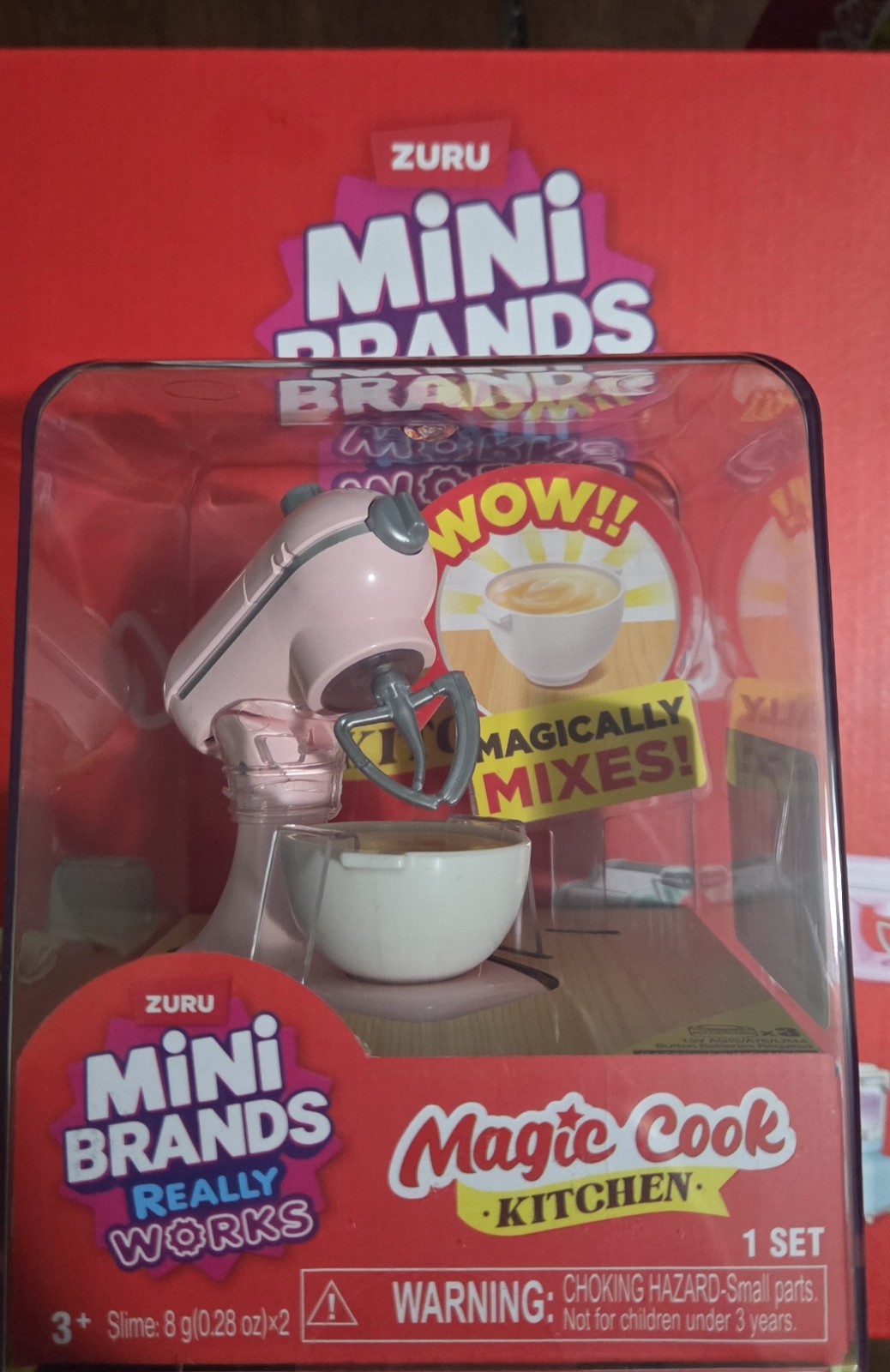 Zuru Mini Brands Really Works Magic Cook Cucina Mixer Rosa Serie 1