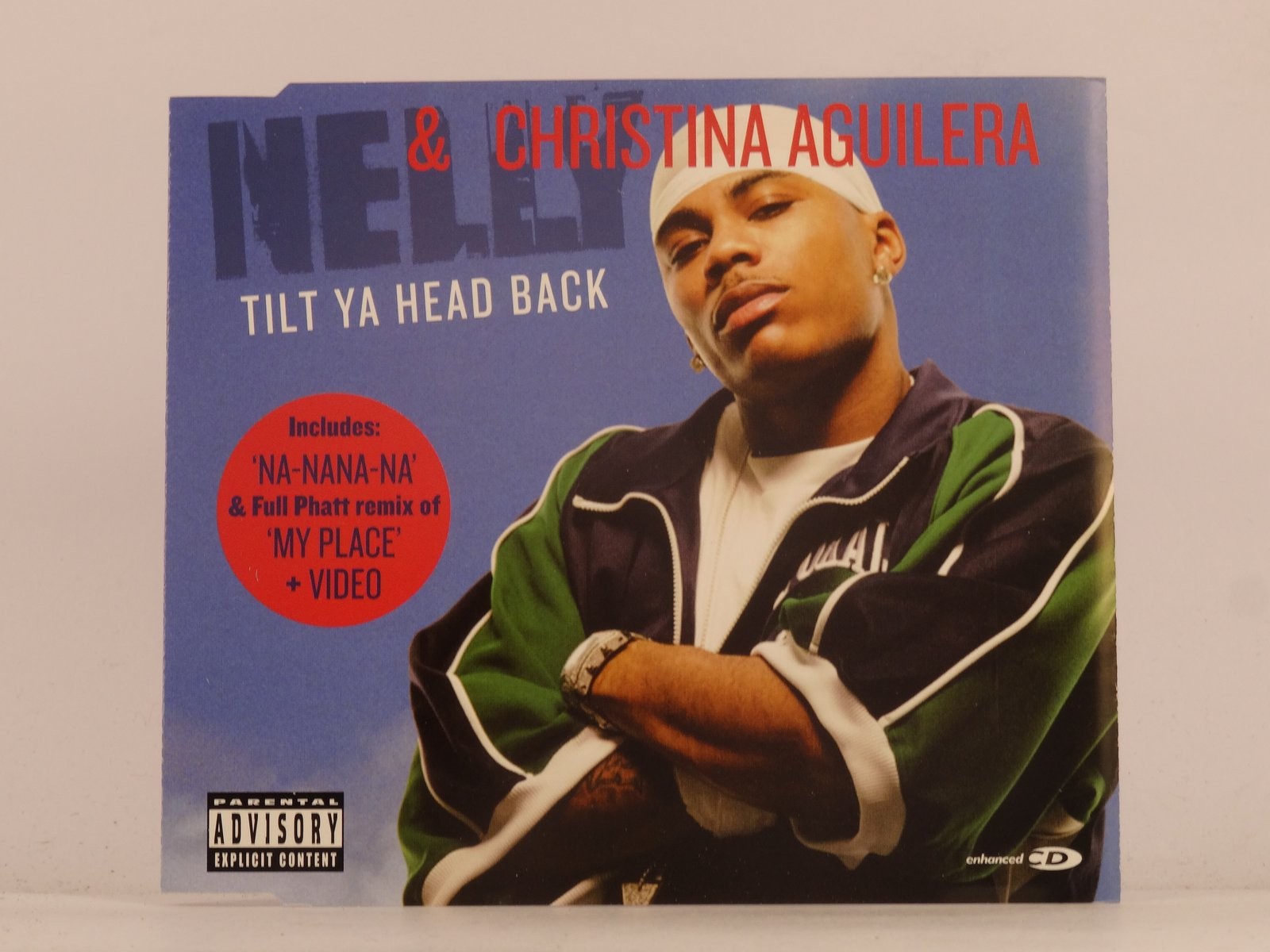 NELLY AND CHRISTINA AGUILERA TILT YA HEAD BACK (G85) 4 Track CD Single including