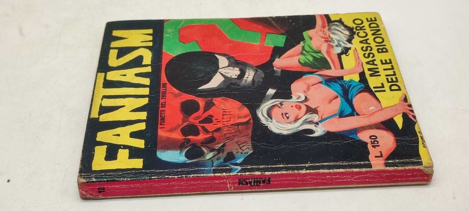 Fantasm N. 12 Il Massacro Delle Bionde Edizioni Cofedit 1966 [k8