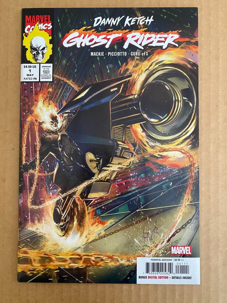 Danny Ketch: Ghost Rider #1 prima stampa copertina A quasi nuovo (2023) Marvel Comics 