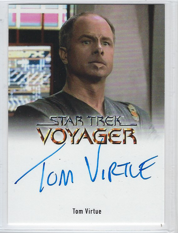 Star Trek Voyager Archives & Inscriptions autograph of Tom Virtue as Quarren
