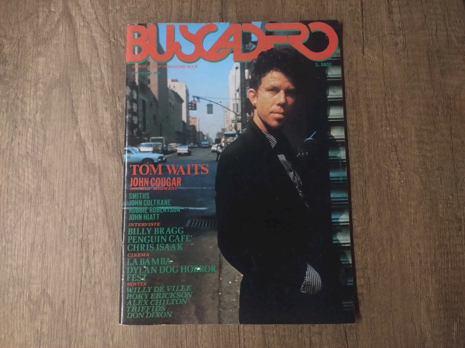 DYLAN DOG su rivista Buscadero n. 74 - 1987 - Horror Fest - 1^ Edizione 