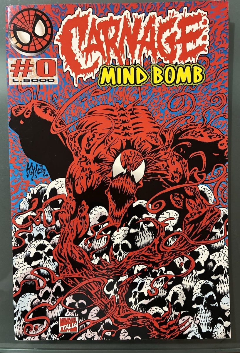 Marvel Italia Carnage Mind Bomb N. 0 1993 Edizione limitata