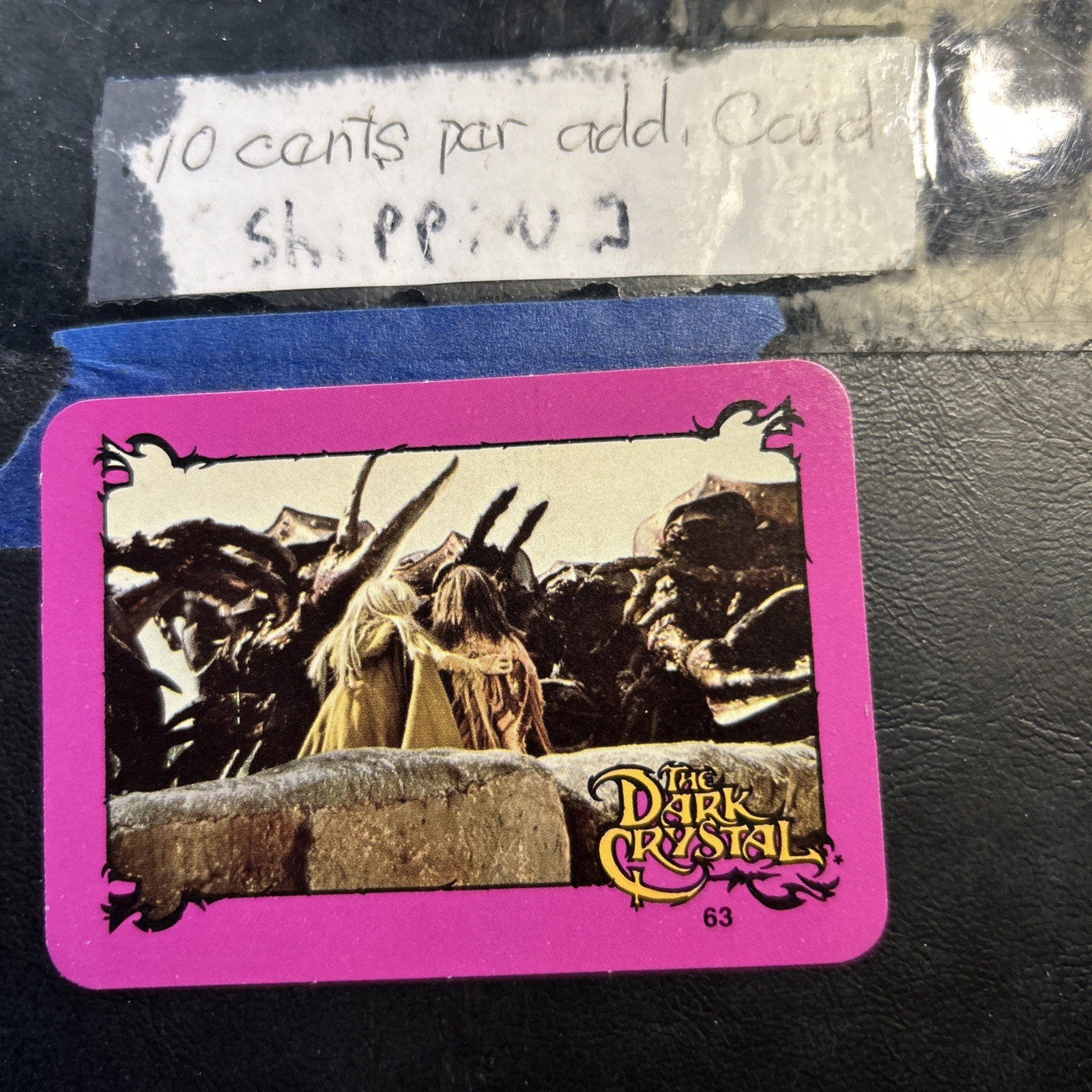 Jb4d Jim Henson The Dark Crystal 1982 Donruss #63 Jen Kira