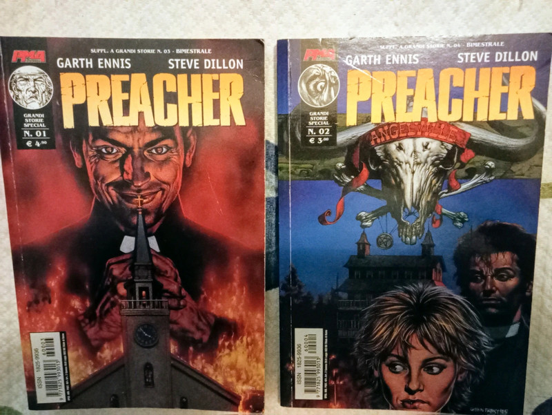 Fumetto "Preacher" in italiano