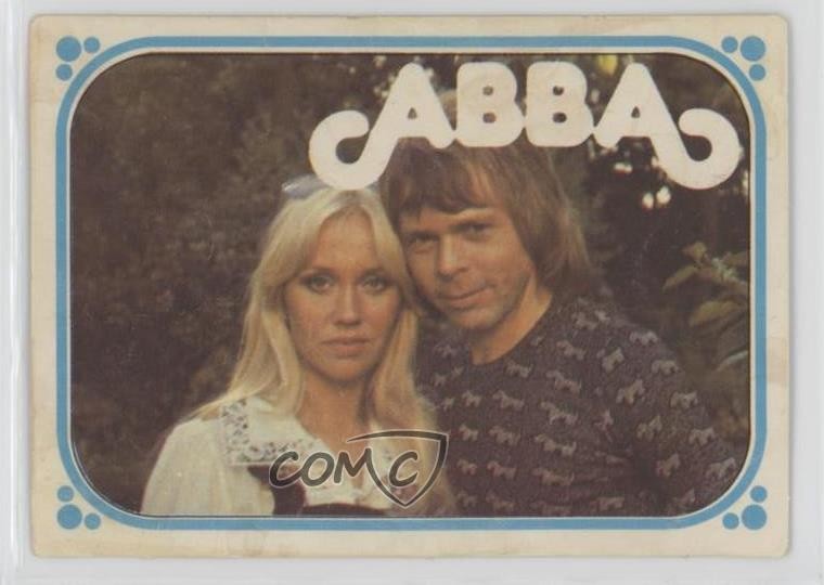 1976 Monty Gum ABBA Abba Agnetha Faltskog Bjorn Ulvaeus 06e0