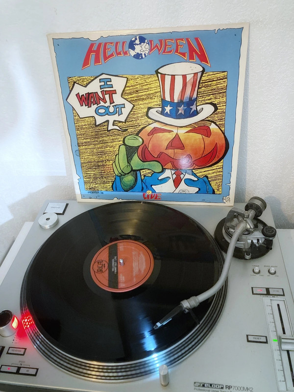 Helloween - I want out - live vinyl lp