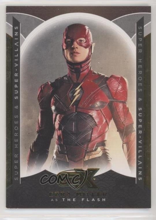 2019 DC CZX Super Heroes & Super-Villains Promos as The Flash Ezra Miller 07oj