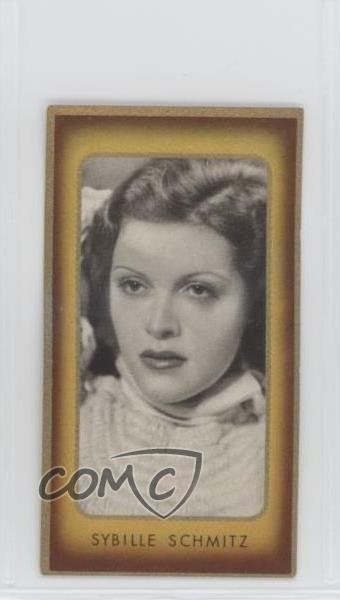 1936 Cigaretten Bilderdienst Bunte Filmbilder Series 1 Sybille Schmitz #139 07i7