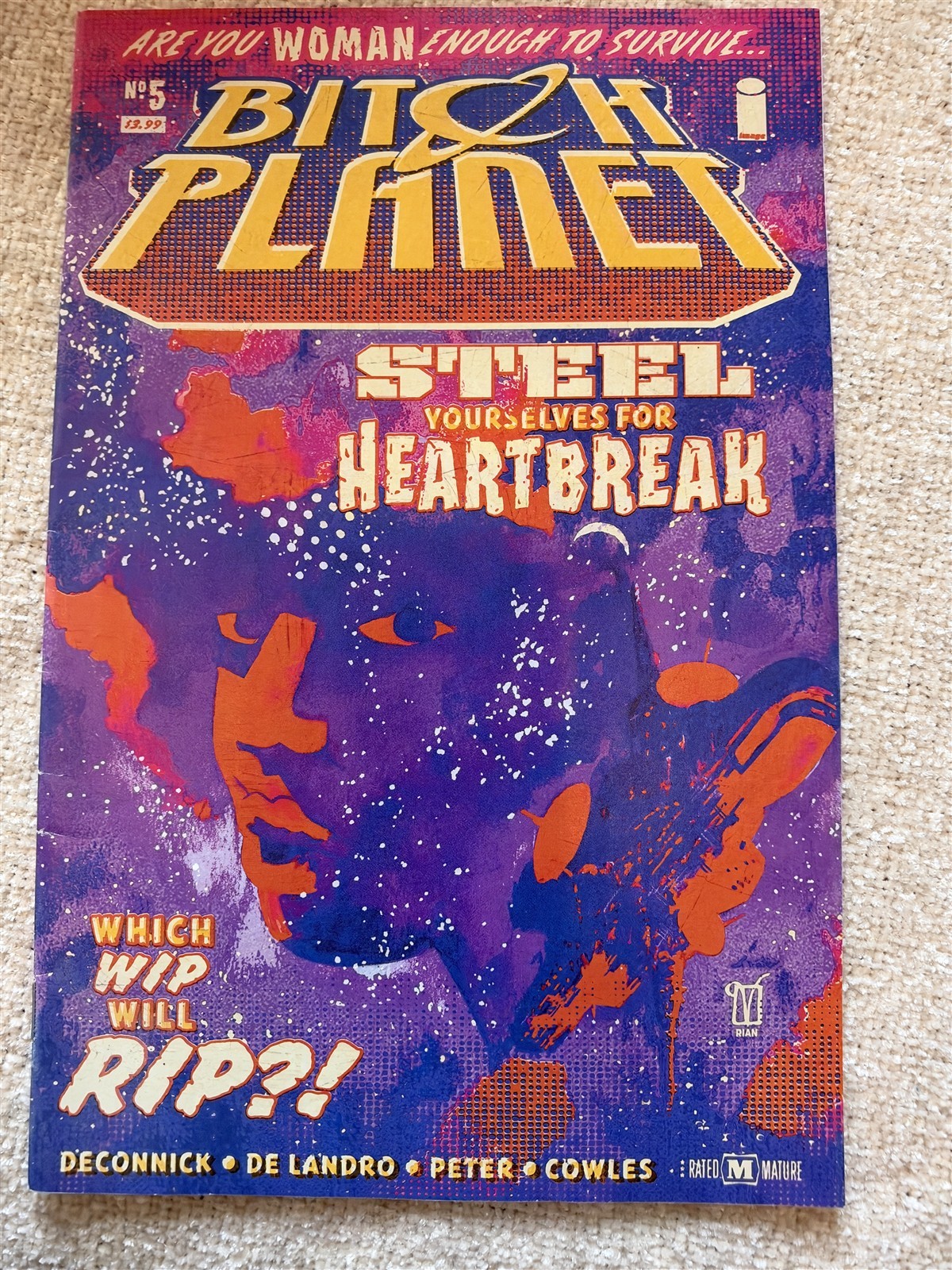 BITCH PLANET #5 Image Comics 2017 VF/VF-