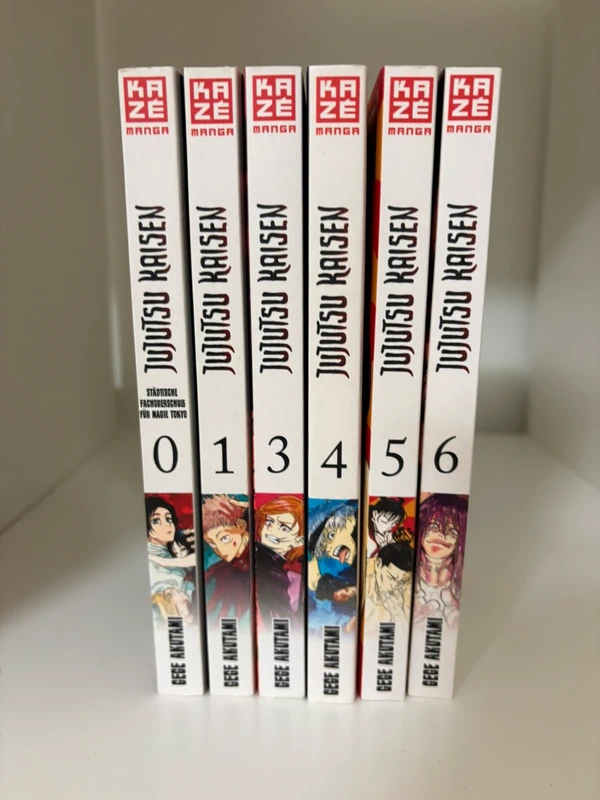 Jujutsu kaisen mangas 0-6 ohne band 2