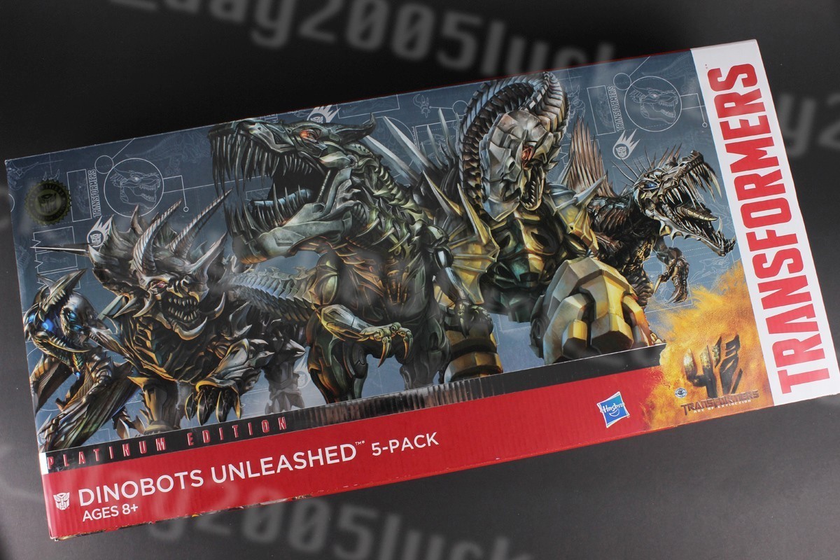 Hasbro TRANSFORMERS AOE Platinum Edition Dinobots Unleashed Confezione da 5 Figure Set